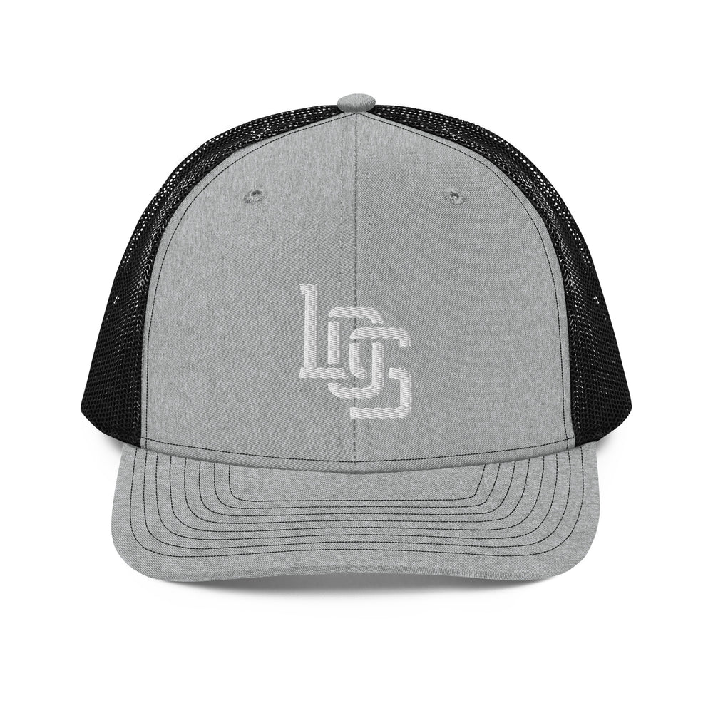 Gorra Trucker "LOS" Snapback | Richardson 112 | E Luna CLASSIC Solocrest 1 Hilo Blanco Logotipo Frontal