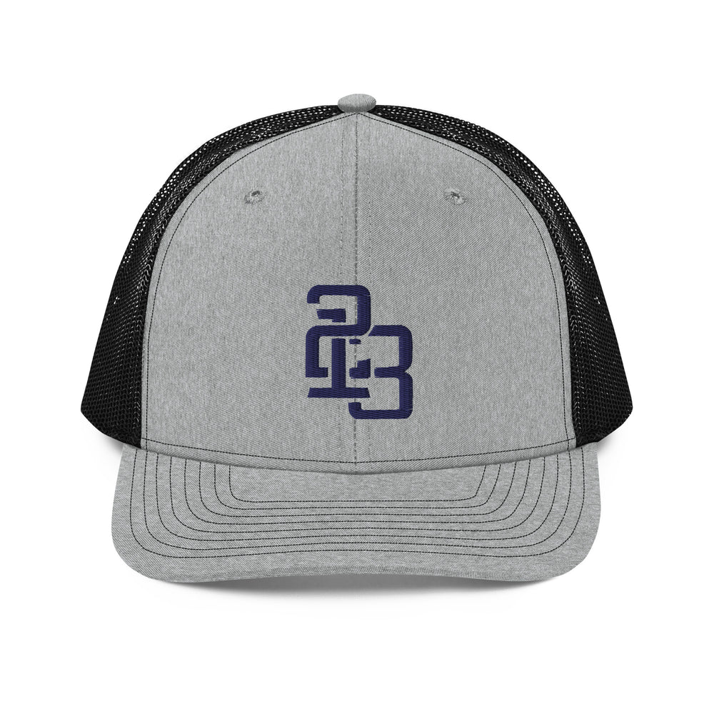 Boné Trucker Snapback "213" | Richardson 112 | E Luna CLASSIC Solocrest 1 Logotipo frontal com linha naval marinho