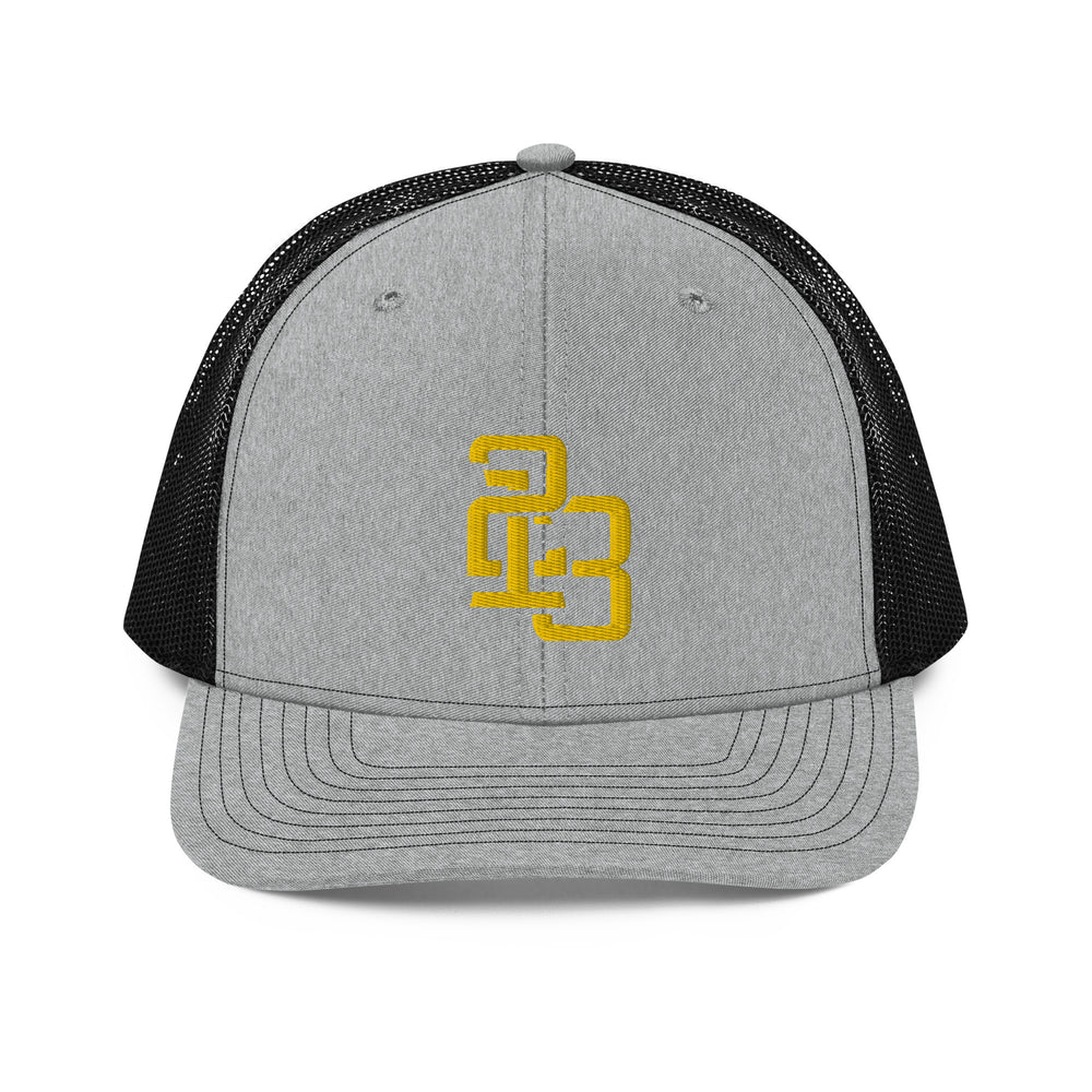 Boné Trucker Snapback "213" | Richardson 112 | E Luna CLASSIC Solocrest 1 Logotipo frontal com fio dourado