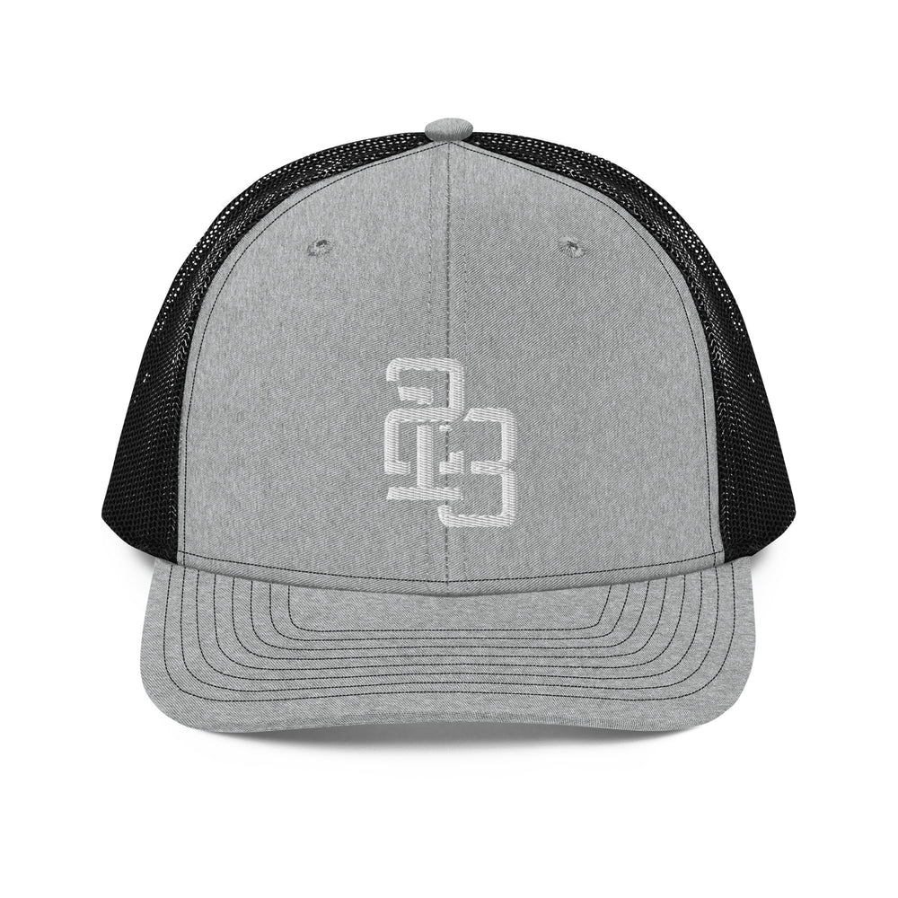 Boné Trucker Snapback "213" | Richardson 112 | E Luna CLASSIC Solocrest 1 Logotipo frontal com fio branco