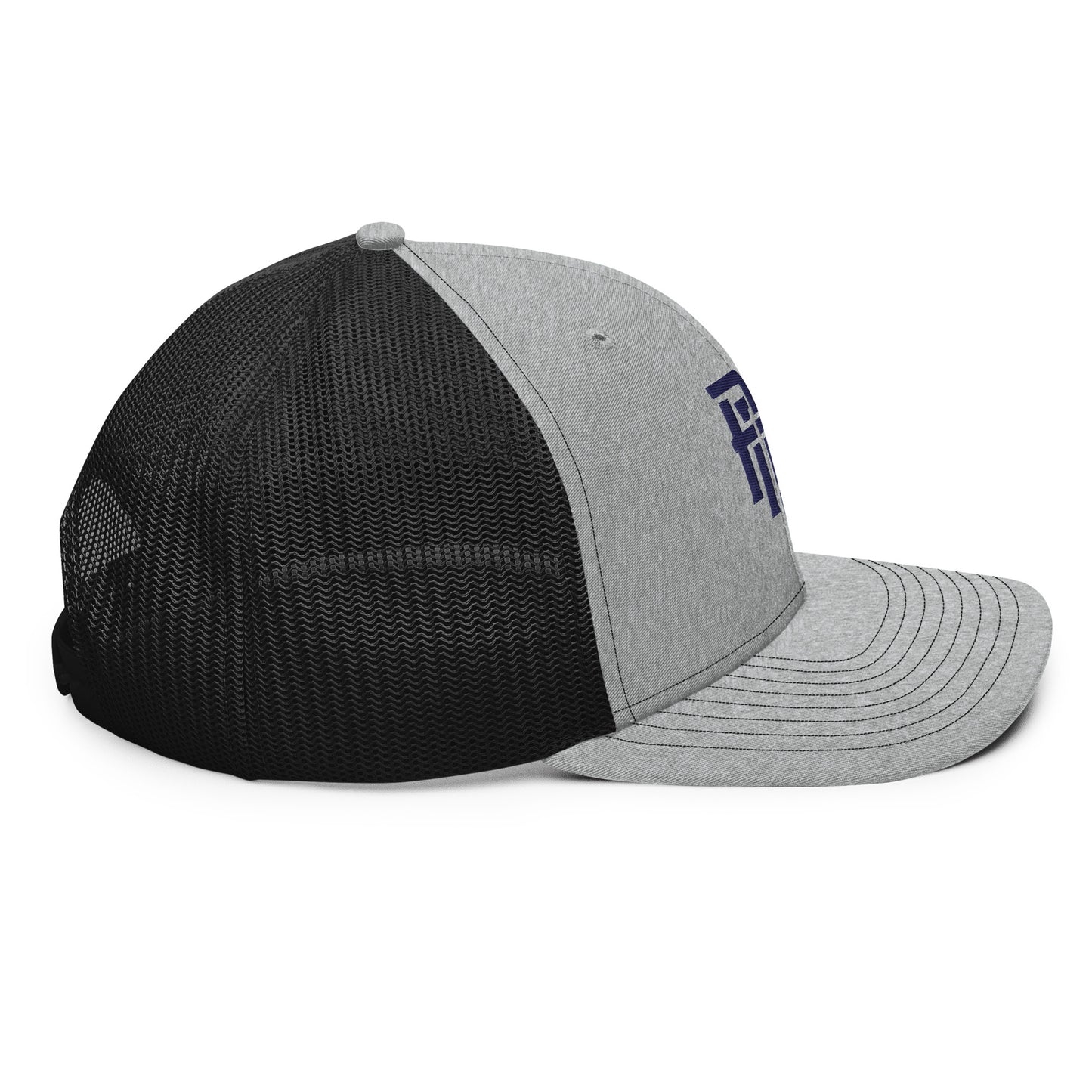 "ANG" Snapback Trucker Cap | Richardson 112 | E Luna CLASSIC Solocrest 1 Navy Thread Front Logo