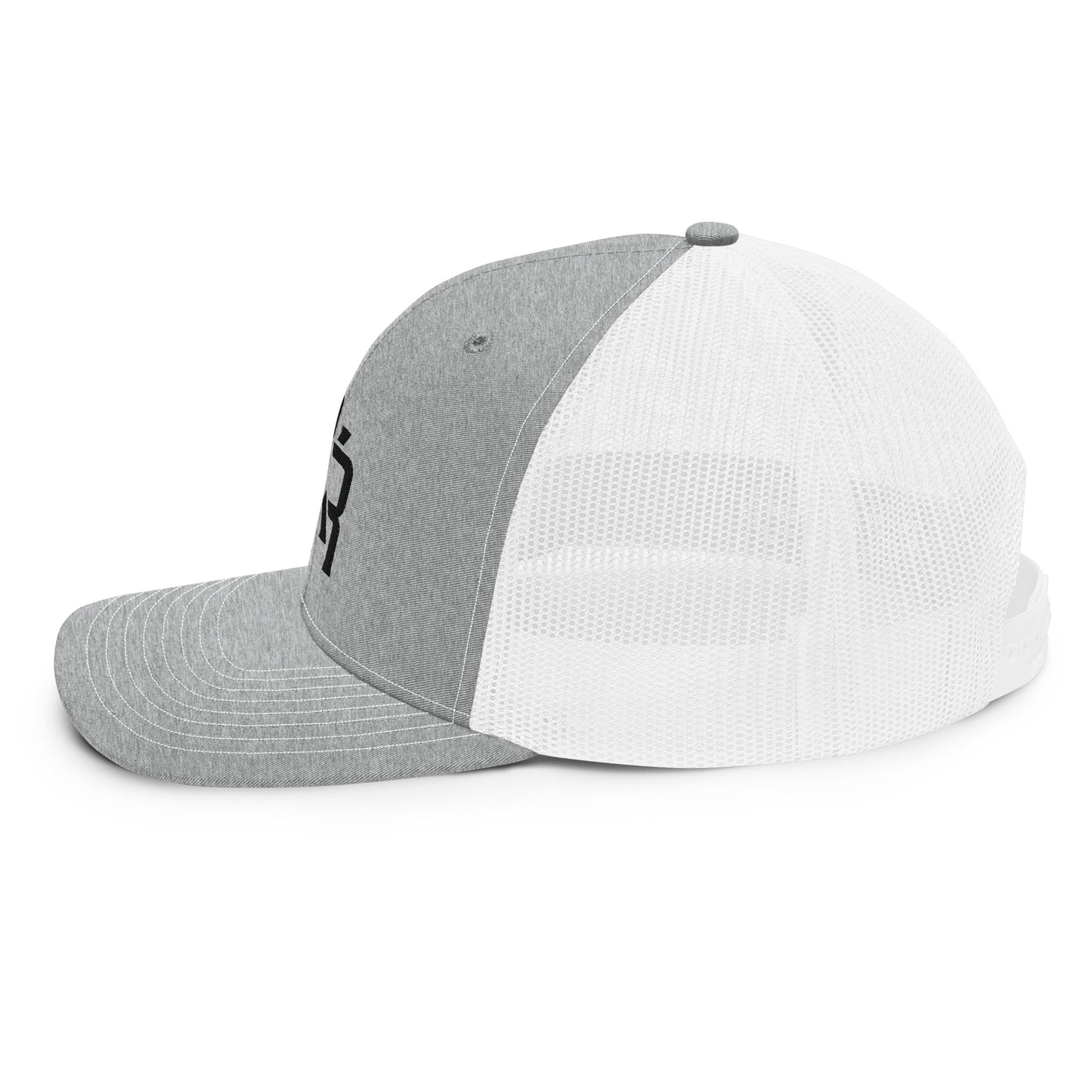 "BXR" Snapback Trucker Cap | Richardson 112 | E Luna CLASSIC Solocrest 1 Black Thread Front Logo