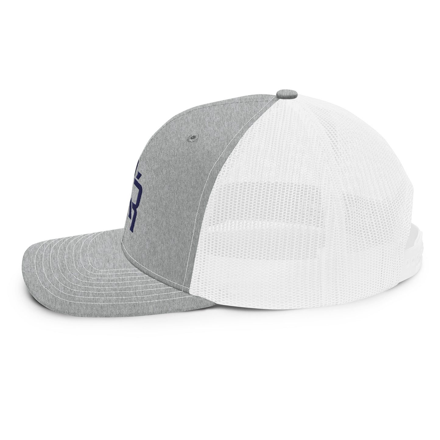 "BXR" Snapback Trucker Cap | Richardson 112 | E Luna CLASSIC Solocrest 1 Navy Thread Front Logo