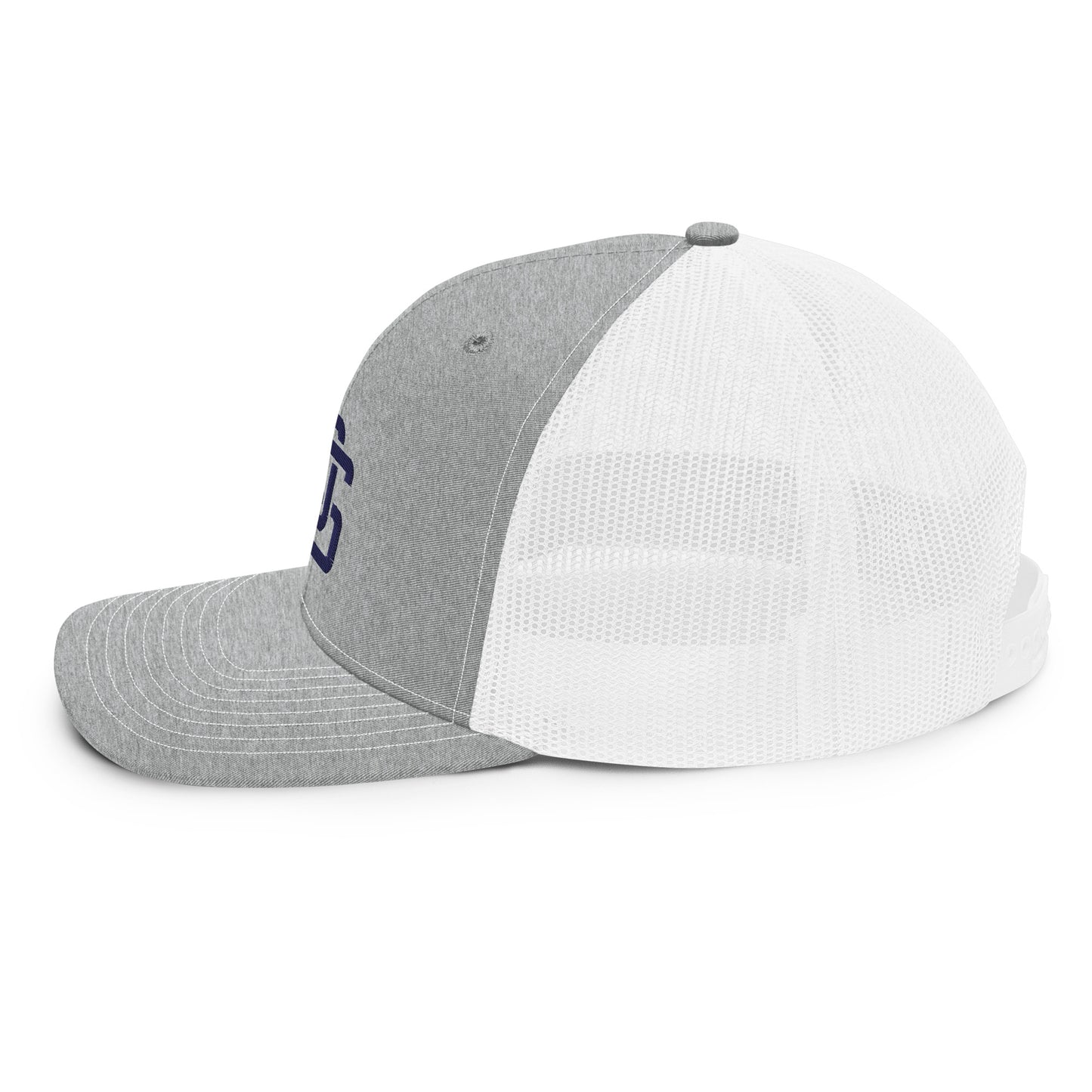 "LOS" Snapback Trucker Cap | Richardson 112 | E Luna CLASSIC Solocrest 1 Navy Thread Front Logo