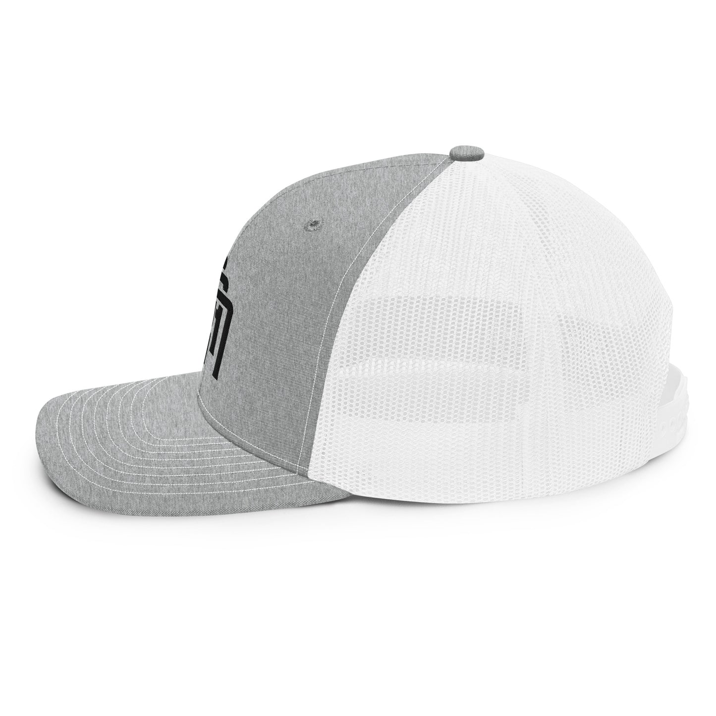 "SAN" Snapback Trucker Cap | Richardson 112 | E Luna Brand CLASSIC Solocrest 1 Black Thread Front Logo