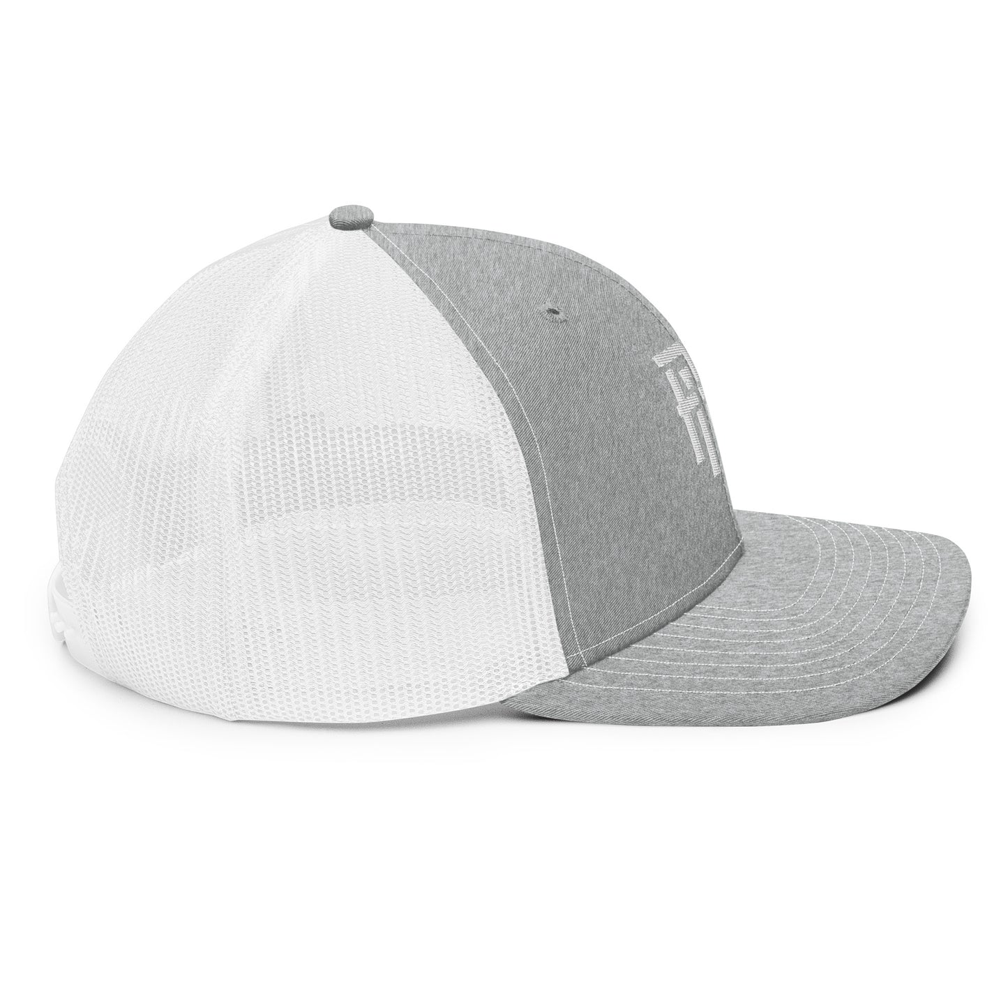 "ANG" Snapback Trucker Cap | Richardson 112 | E Luna CLASSIC Solocrest 1 White Thread Front Logo