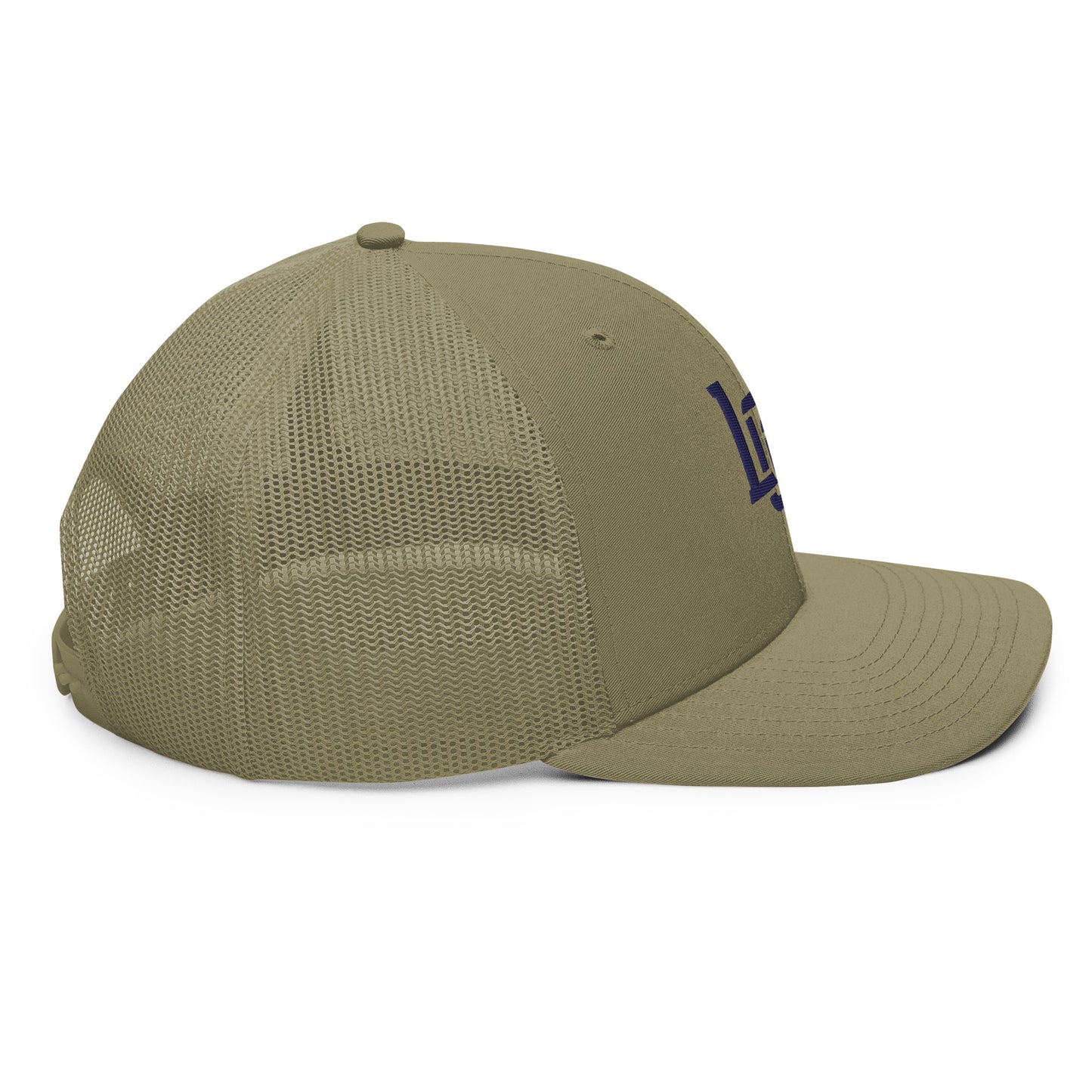 "LOS" Snapback Trucker Cap | Richardson 112 | E Luna CLASSIC Solocrest 1 Navy Thread Front Logo