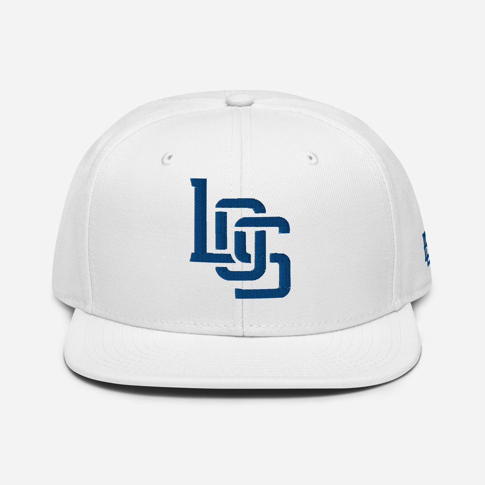 "LOS" Snapback | E Luna Brand ESSENTIAL | 2 Royal Thread Logos