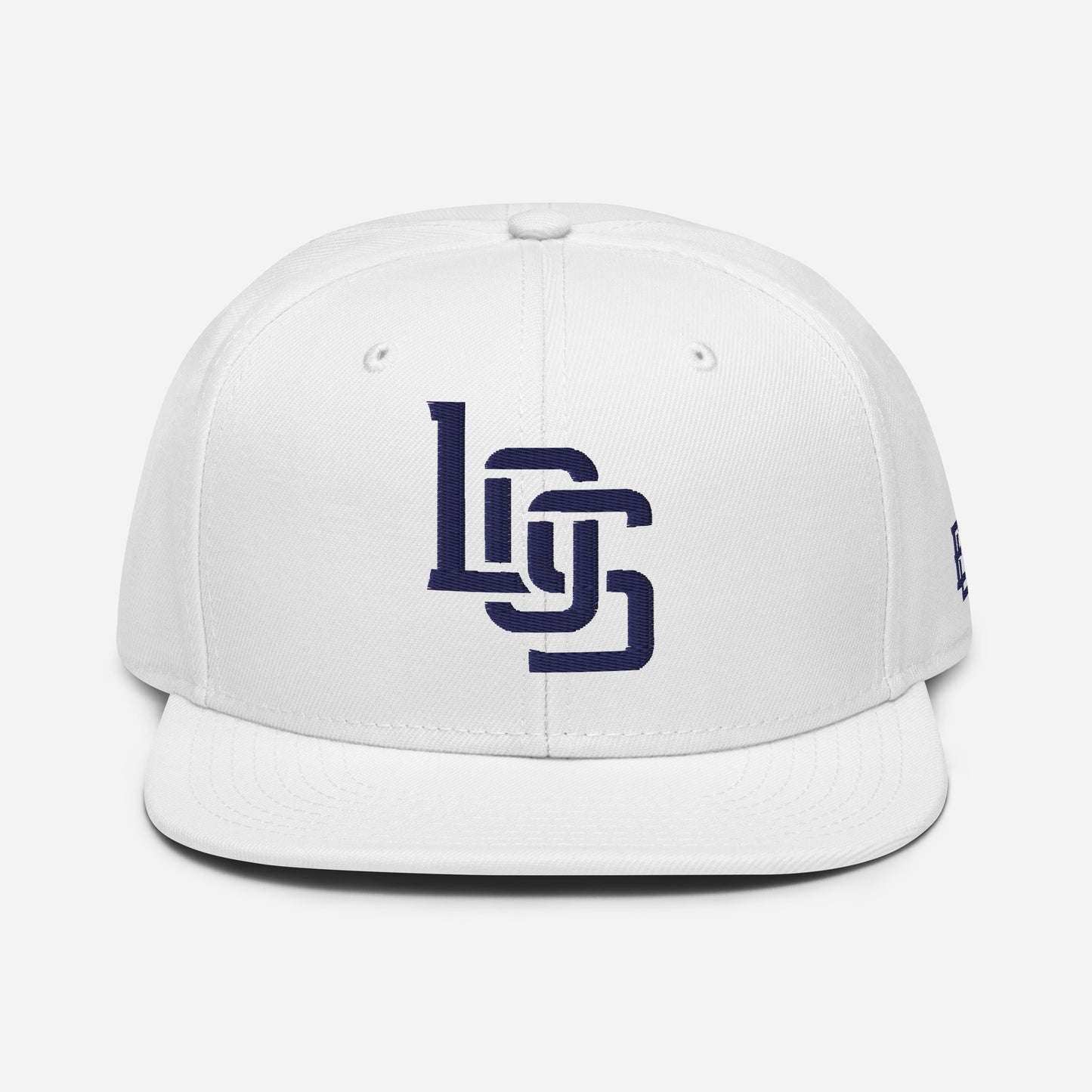 "LOS" Snapback | E Luna Brand ESSENTIAL | 2 Navy Thread Logos