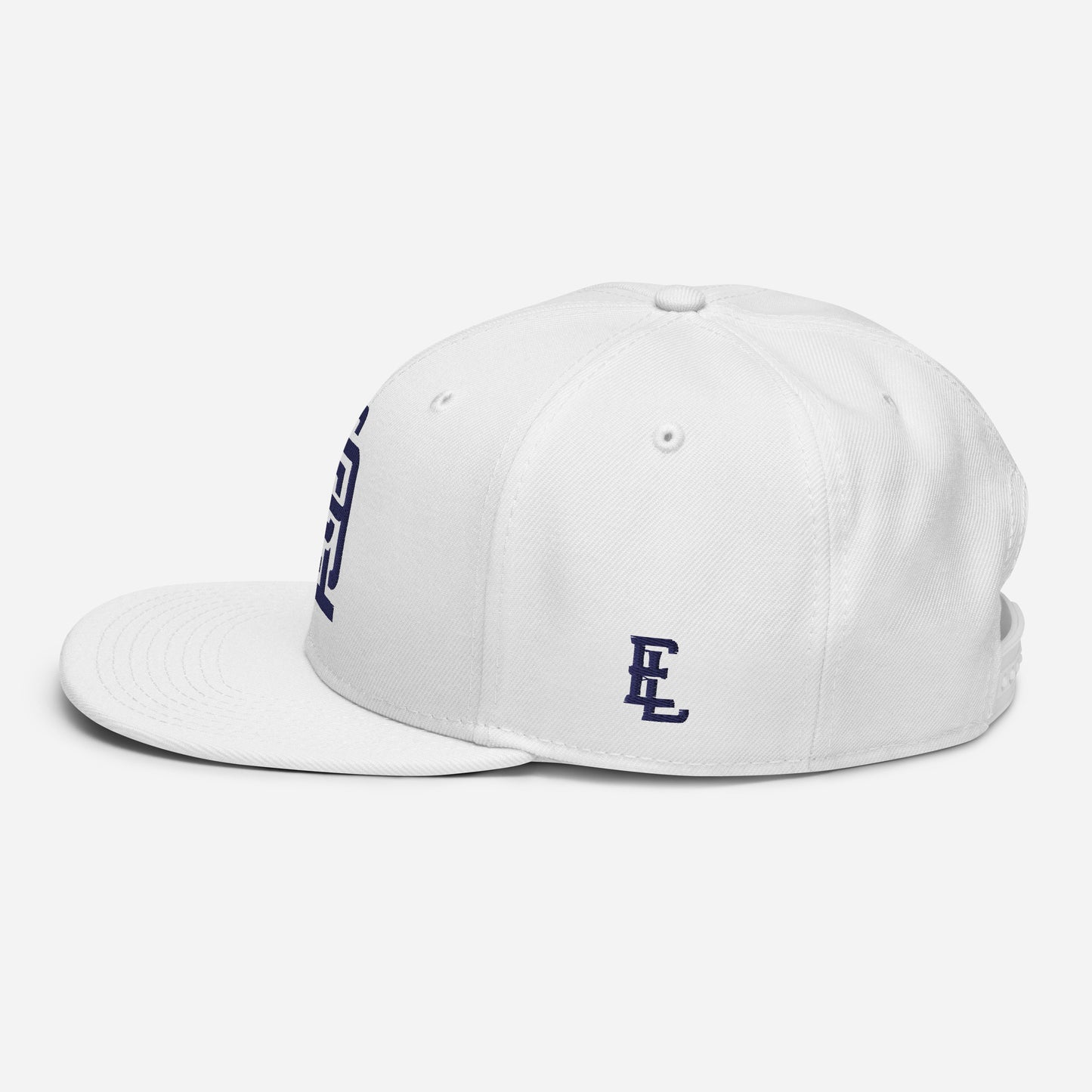 "619" Snapback Otto Cap | E Luna Brand ESSENTIAL | 2 Navy Thread Logos