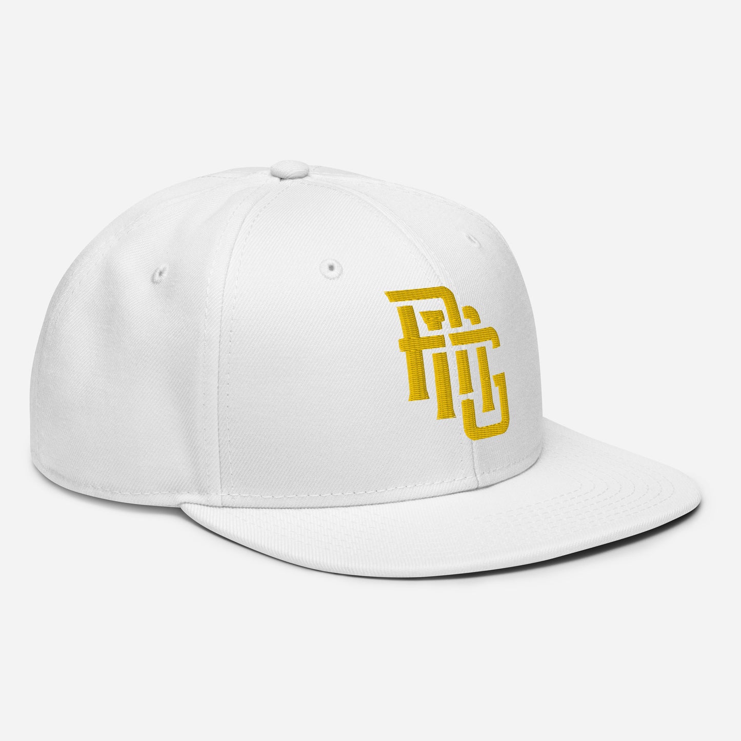 "ANG" Snapback | E Luna Brand ESSENTIAL | 2 Gold Thread Logos