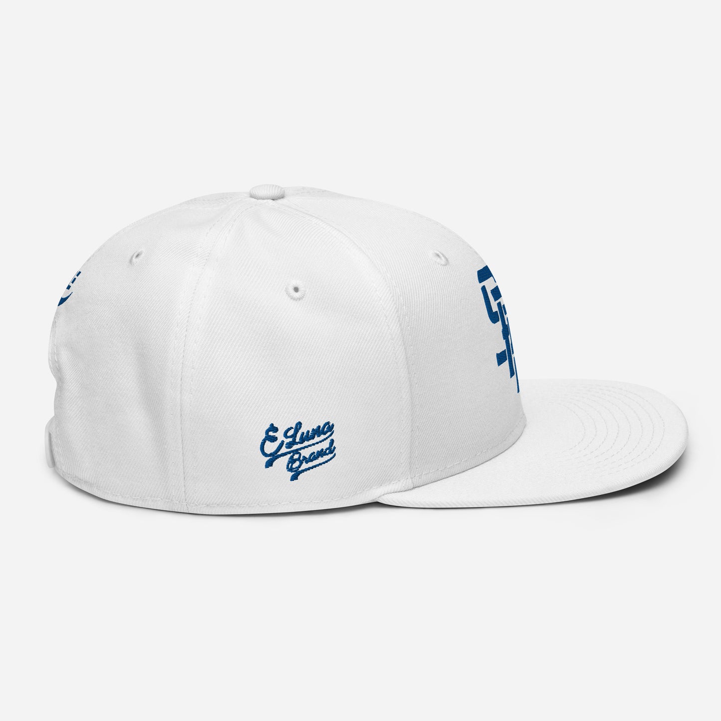 "SAN" Snapback | E Luna Brand PREMIUM | 4 Royal Thread Logos | 3D Puff Edition