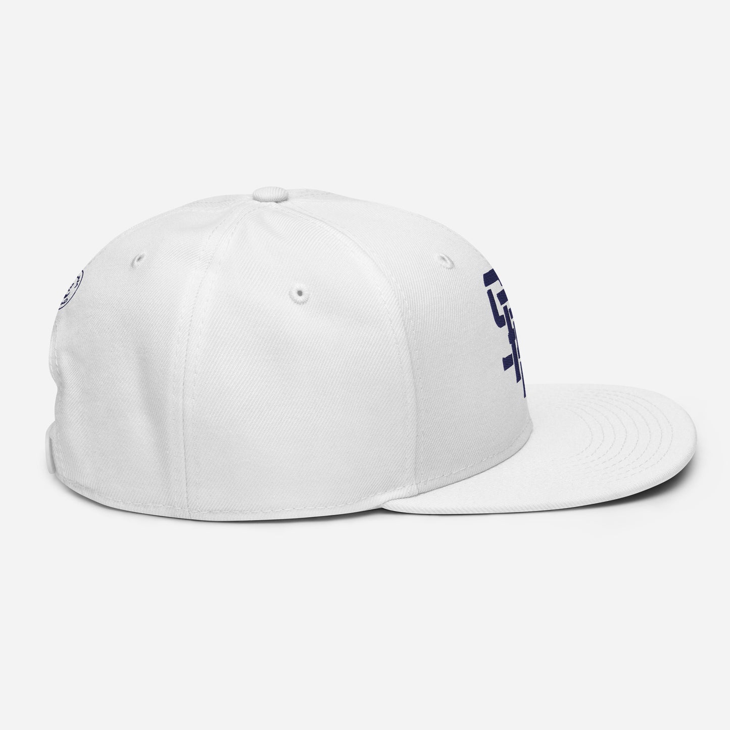 "SAN" Snapback | E Luna Brand SELECT | 3 Navy Thread Logos | 3D Puff Edition