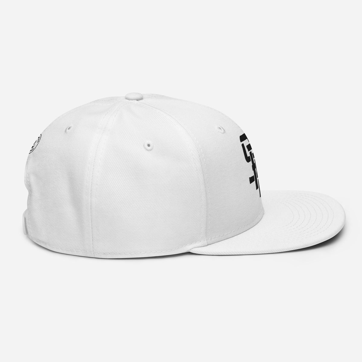"SAN" Snapback | E Luna Brand SELECT | 3 Black Thread Logos | 3D Puff Edition