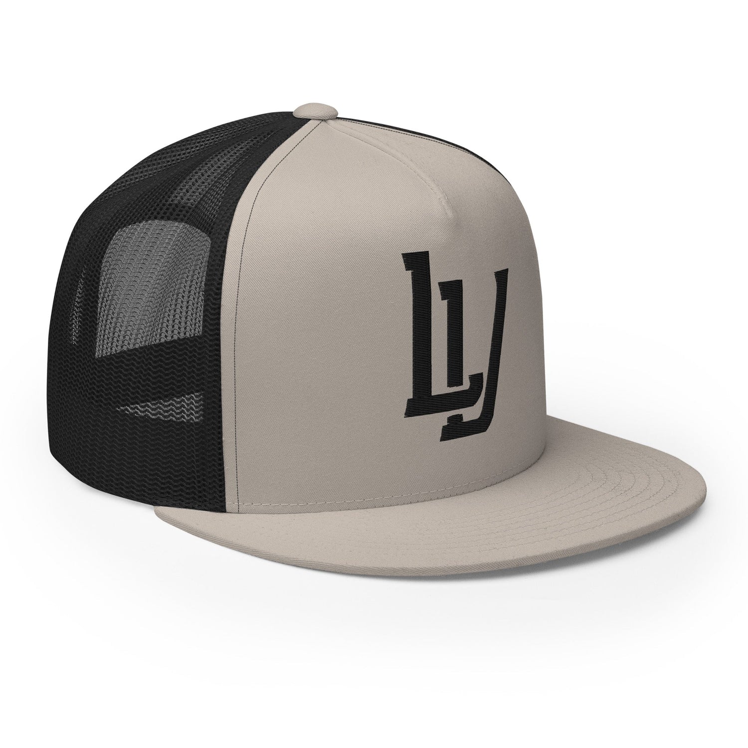 Las Vegas "LV" Five Panel Trucker Cap | Yupoong 6006