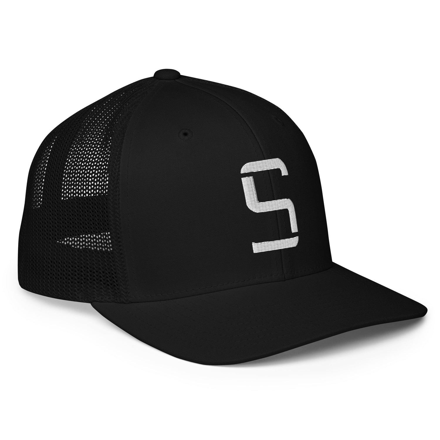 San Diego "S" Closed-Back Trucker Cap | Flexfit 6511