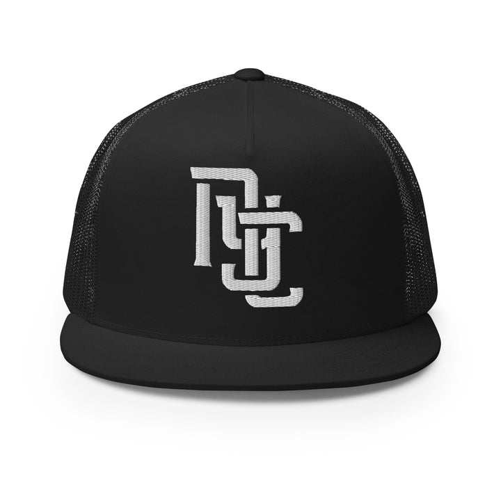 "NYC" Five Panel Trucker Cap | E Luna Brand CLASSIC | 1 White Thread Logo | 3D Puff Edition