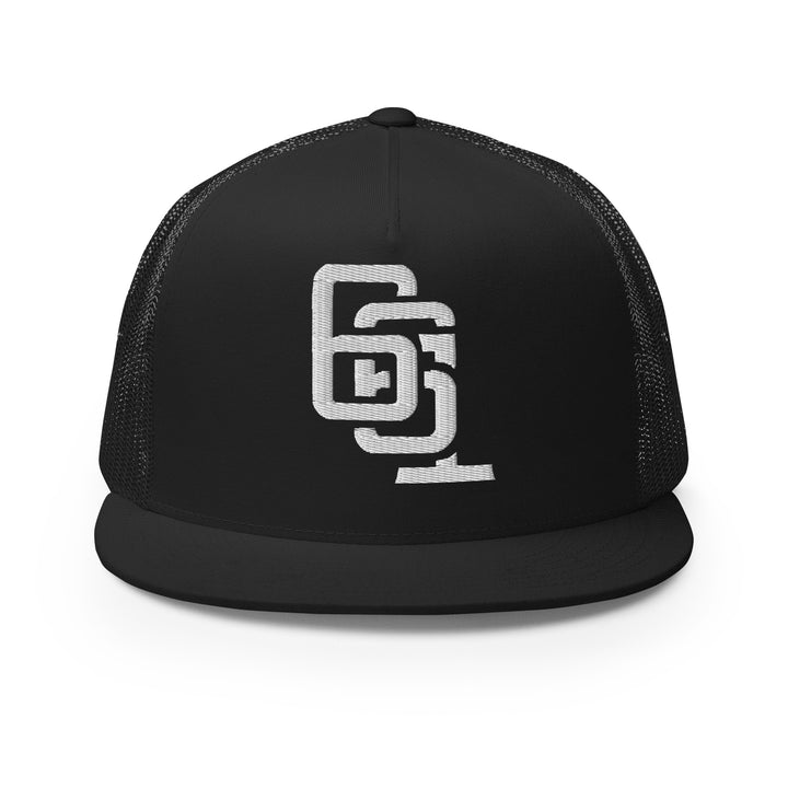 Rosarito "661" CLASSIC Five Panel Trucker Cap — front view