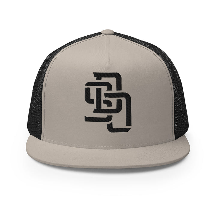San Diego Original "SDO" 2.0 CLASSIC Five Panel Trucker Cap — front view