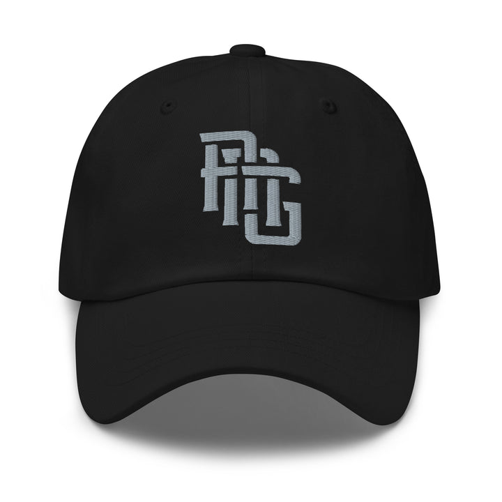 "ANG" Classic Dad Hat | E Luna Brand ESSENTIAL | 2 Grey Thread Logos