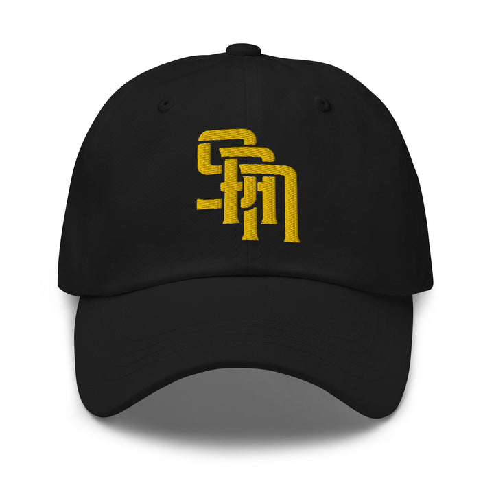 "SAN" Classic Dad Hat | E Luna Brand SELECT | 3 Gold Thread Logos | 3D Puff Edition