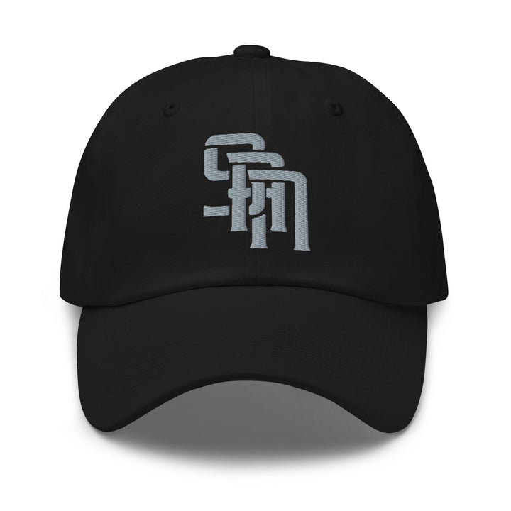 "SAN" Classic Dad Hat | E Luna Brand SELECT | 3 Grey Thread Logos | 3D Puff Edition