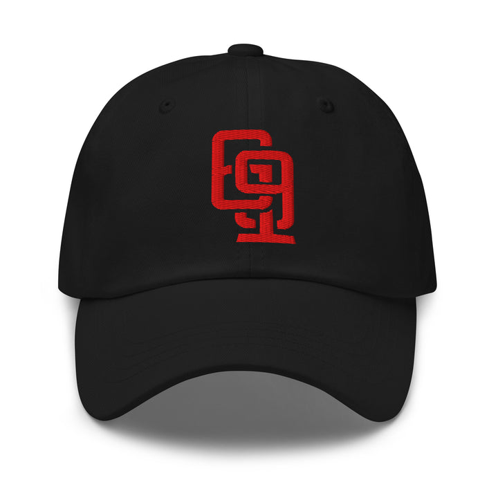 "619" Classic Dad Hat | E Luna Brand SELECT | 3 Red Thread Logos | 3D Puff Edition