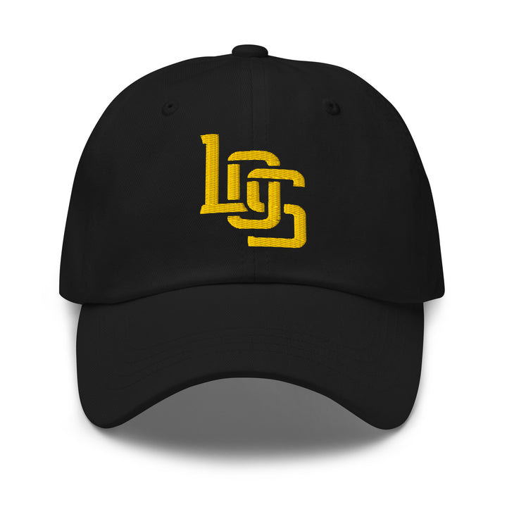 "LOS" Classic Dad Hat | E Luna Brand SELECT | 3 Gold Thread Logos [3D Puff Edition]