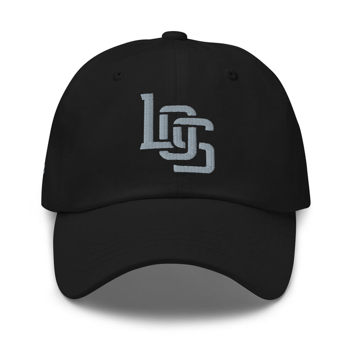 "LOS" Classic Dad Hat | E Luna Brand PREMIUM | 4 Grey Thread Logos [3D Puff Edition]