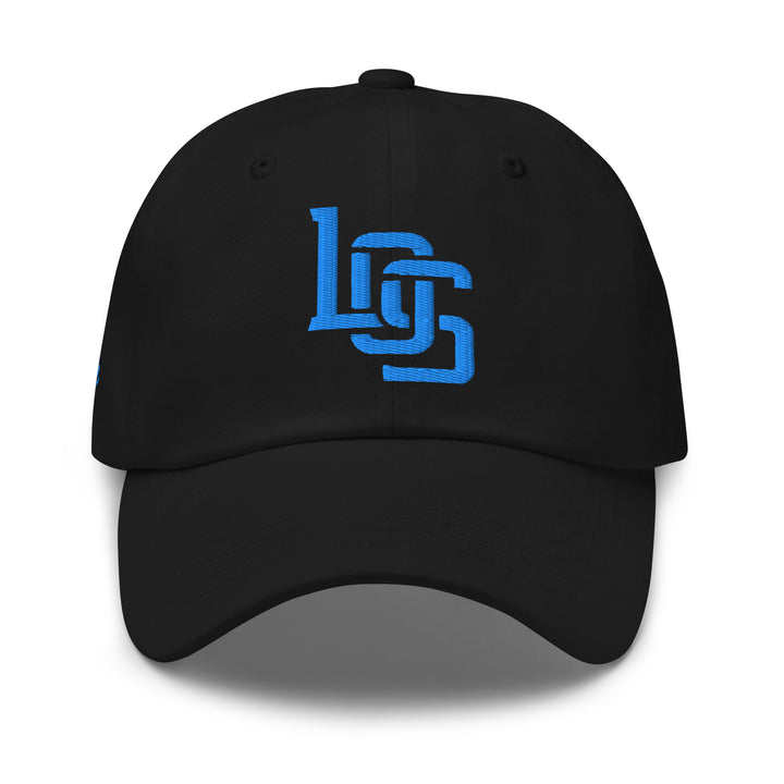"LOS" Classic Dad Hat | E Luna Brand PREMIUM | 4 Aqua/Teal Thread Logos [3D Puff Edition]