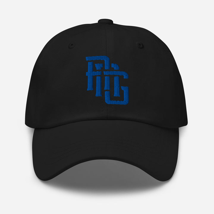 "ANG" Classic Dad Hat | E Luna Brand SELECT | 3 Royal Thread Logos [3D Puff Edition]