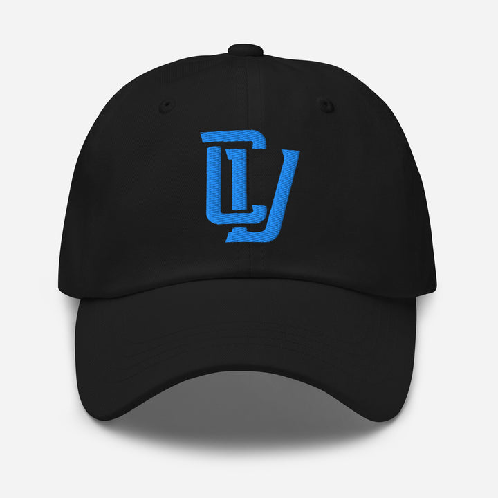 "CV" Classic Dad Hat | E Luna Brand SELECT | 3 Aqua/Teal Thread Logos | 3D Puff Edition