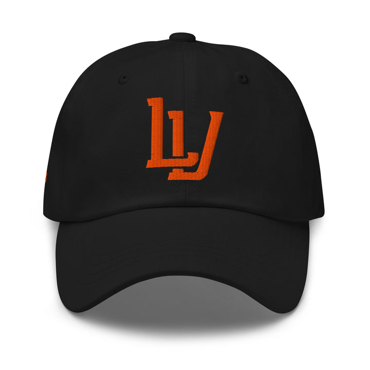 "LV" Classic Dad Hat | E Luna Brand PREMIUM | 4 Orange Thread Logos | 3D Puff Edition