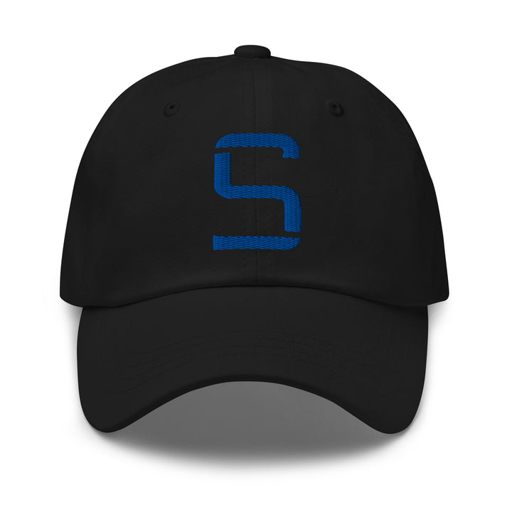 "S" Classic Dad Hat | E Luna Brand CLASSIC | 1 Royal Thread Logo | 3D Puff Edition