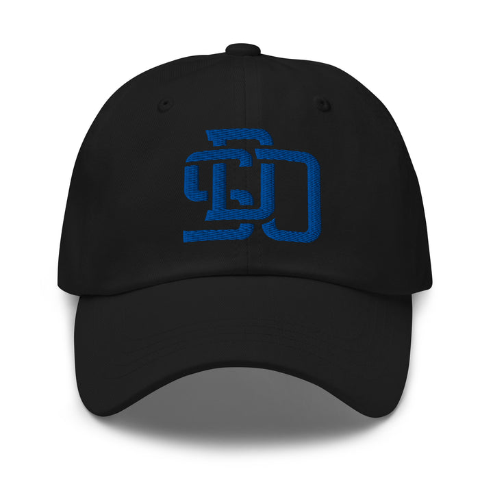 "SDO" Classic Dad Hat | E Luna Brand SELECT | 3 Royal Thread Logos | 3D Puff Edition
