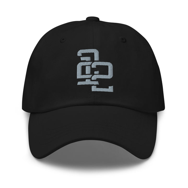 "212" Classic Dad Hat | E Luna Brand ESSENTIAL | 2 Grey Thread Logos | 3D Puff Edition