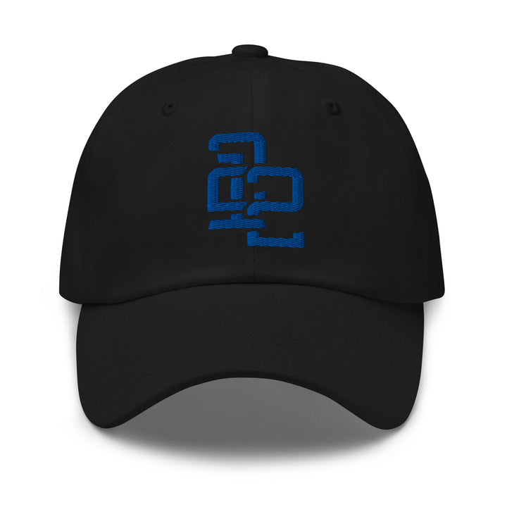 "212" Classic Dad Hat | E Luna Brand ESSENTIAL | 2 Royal Thread Logos | 3D Puff Edition