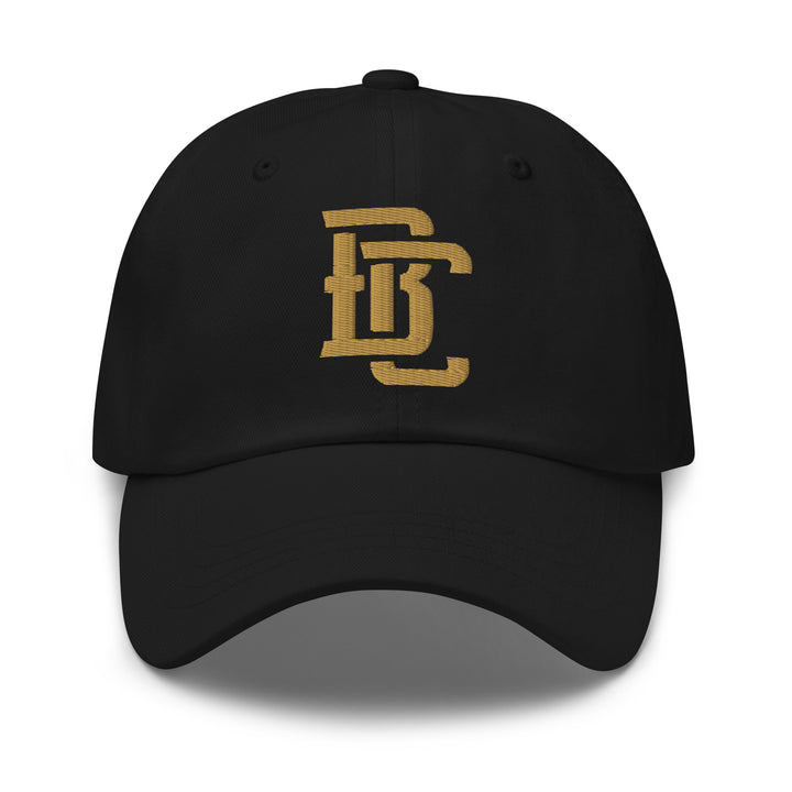 "BC" Classic Dad Hat | E Luna Brand CLASSIC | 1 Old Gold Thread Logo | 3D Puff Edition