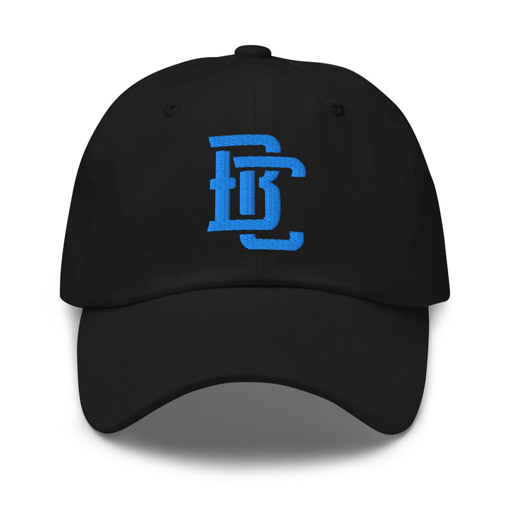 "BC" Classic Dad Hat | E Luna Brand CLASSIC | 1 Aqua/Teal Thread Logo | 3D Puff Edition