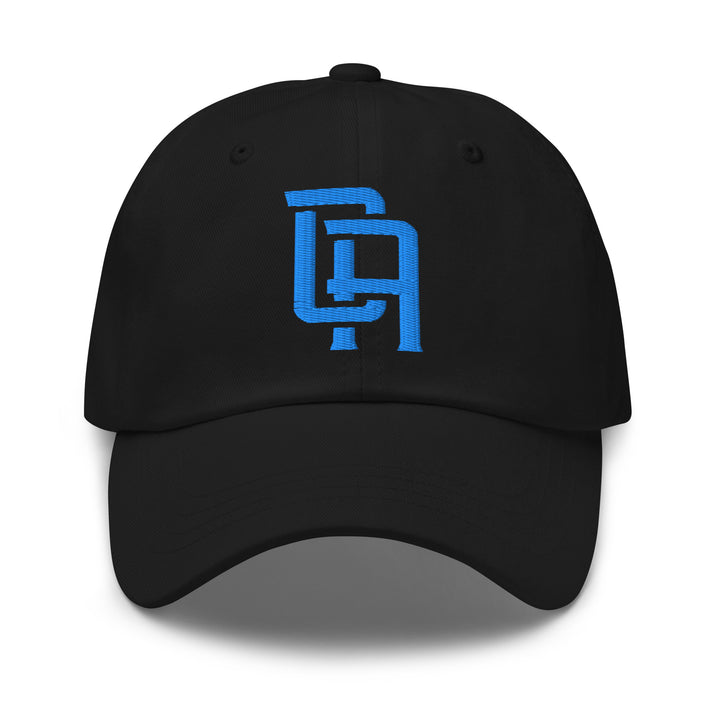 "CA" Classic Dad Hat | E Luna Brand SELECT | 3 Aqua/Teal Thread Logos | 3D Puff Edition