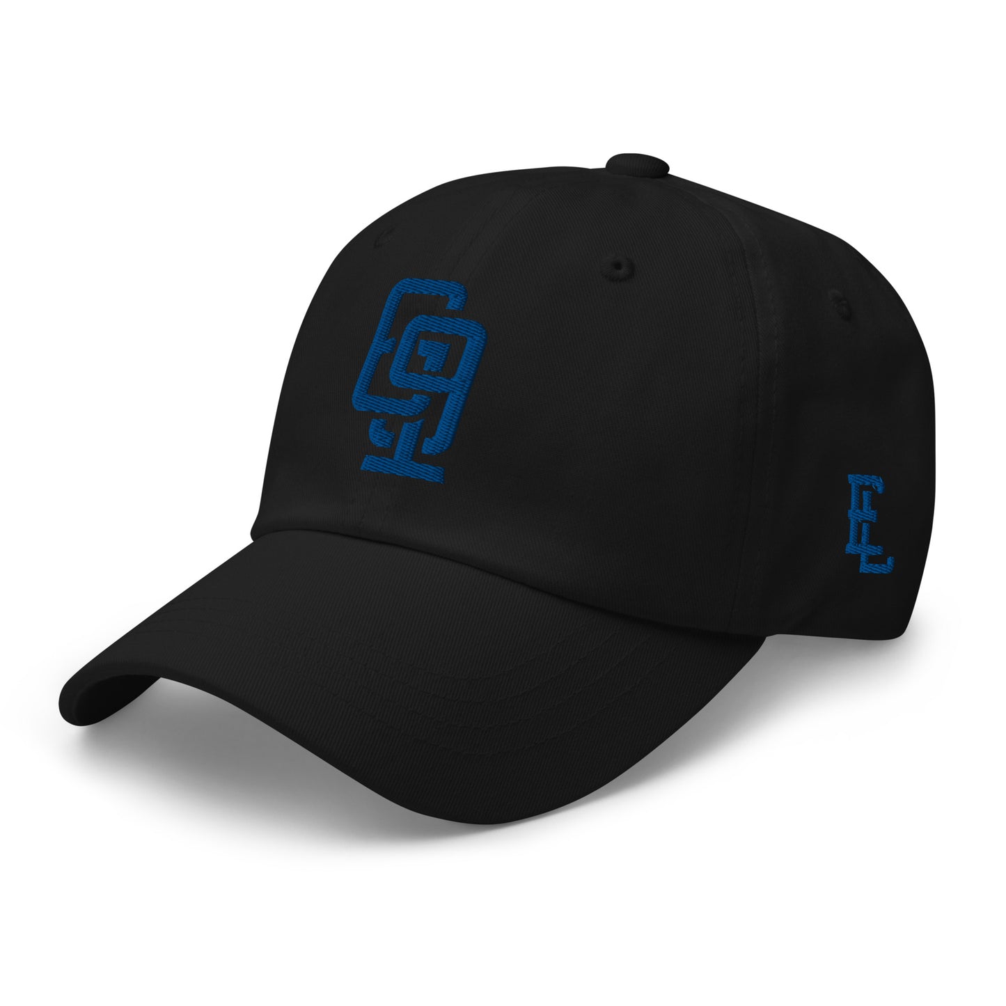 "619" Classic Dad Hat | Yupoong 6245CM | E Luna SELECT Tricrest 3 Royal Thread Front, Left Side & Back Logos