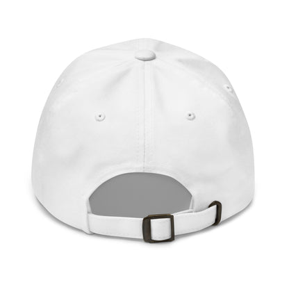 "619" Classic Dad Hat | Yupoong 6245CM | E Luna Brand ESSENTIAL Duocrest 2 Gold Thread Logos: Front & Left