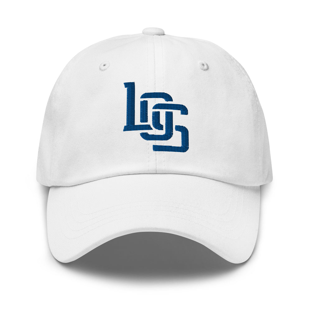 "LOS" Classic Dad Hat | E Luna Brand ESSENTIAL | 2 Royal Thread Logos