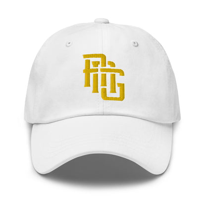 "ANG" Classic Dad Hat | E Luna Brand ESSENTIAL | 2 Gold Thread Logos