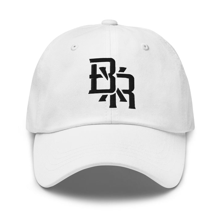 "BXR" Classic Dad Hat | E Luna Brand ESSENTIAL | 2 Black Thread Logos