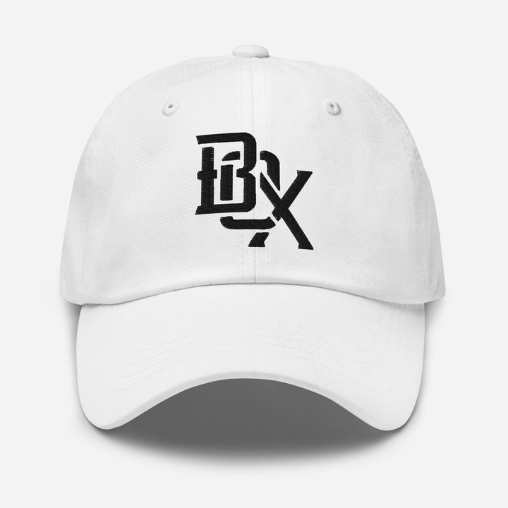 "BOX" Classic Dad Hat | E Luna Brand SELECT | 3 Black Thread Logos [3D Puff Edition]