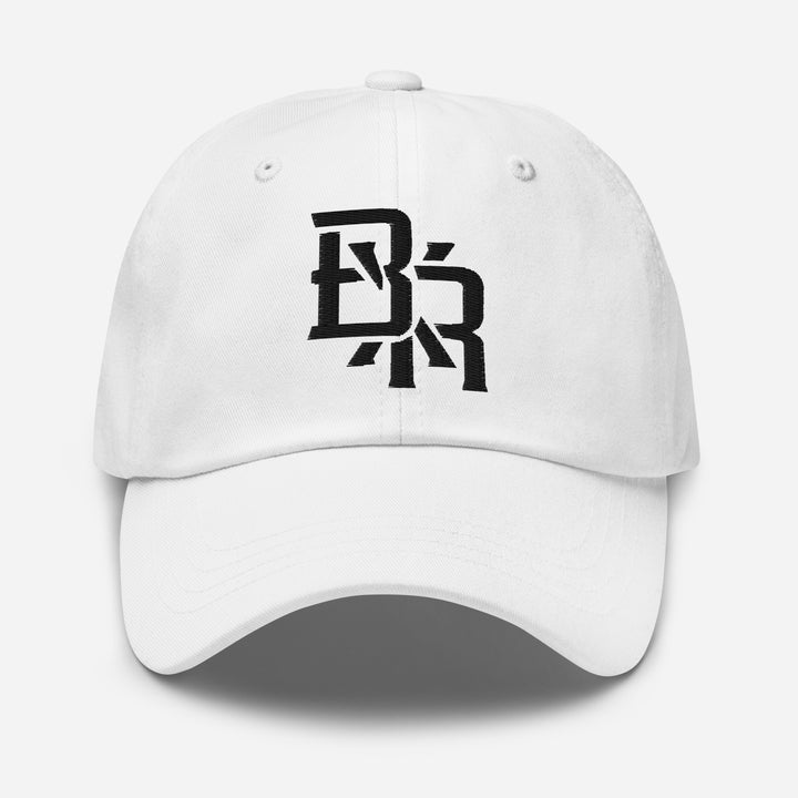 "BXR" Classic Dad Hat | E Luna Brand SELECT | 2 Black Thread Logos [3D Puff Edition]