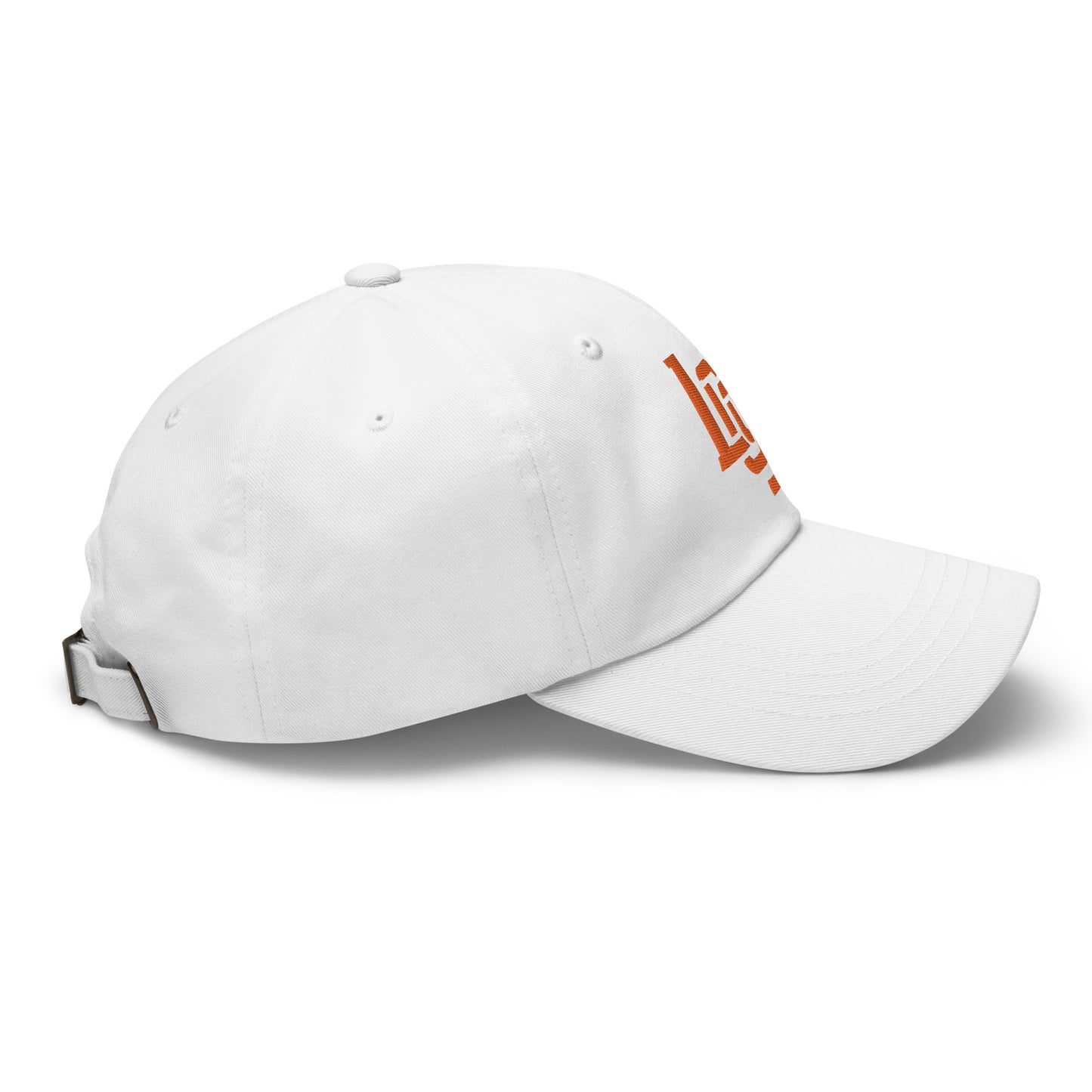 "LOS" Classic Dad Hat | E Luna Brand ESSENTIAL | 2 Orange Thread Logos