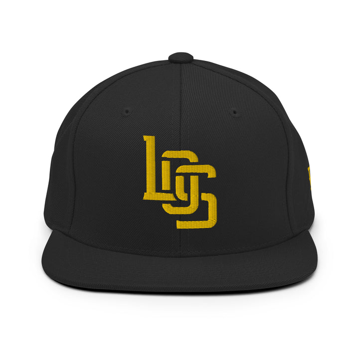 "LOS" Wool Blend Snapback | E Luna Brand ESSENTIAL | 2 Gold Thread Logos