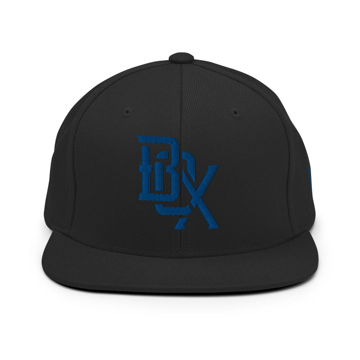 "BOX" Wool Blend Snapback | E Luna Brand ESSENTIAL | 2 Royal Thread Logos